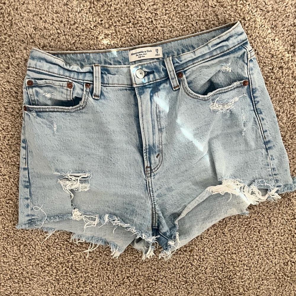 Abercrombie - Mom Short High Rise Curve Love - Size 29 ( Size 8)